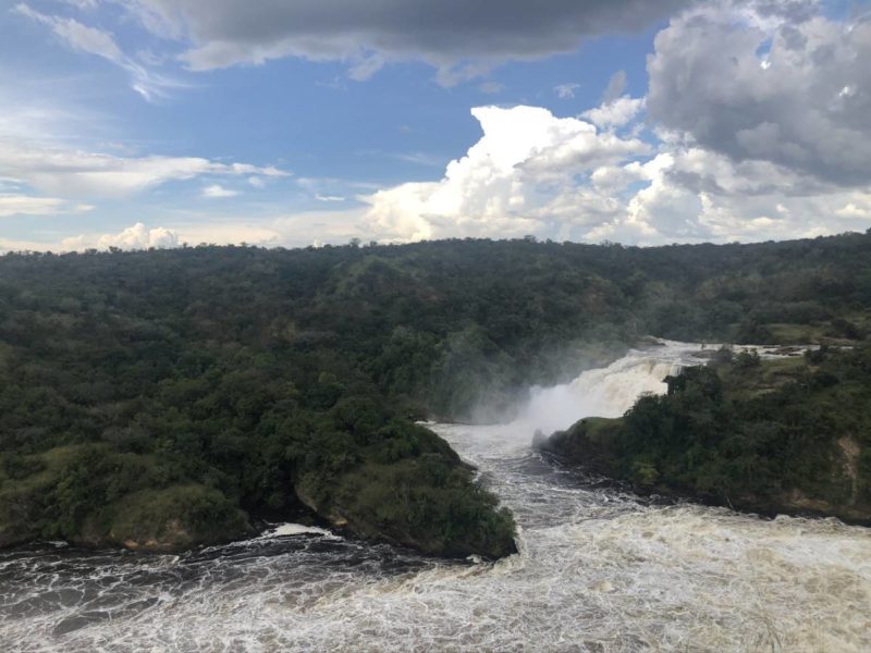 Wasserfall im Murchison Falls National Park in Uganda